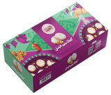 El Abd Walnut Kahk 500g, traditional Middle Eastern cookies with walnut filling, displayed on a plate with decorative background.