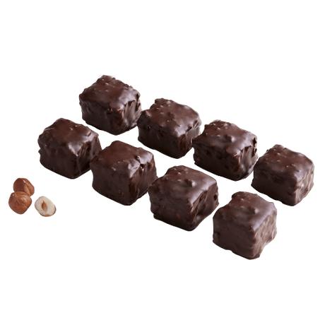 Qeshta with Hazelnut and Chocolate-coated Elabd Elsouk sweet dessert 165g Canada