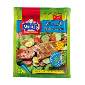 Weal's Fish Marinade 300g Elsouk adds flavor to seafood dishes

