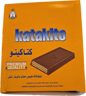 El Shamadan Katakito chocolate 12pcs with wafer layers from Elsouk Canada

