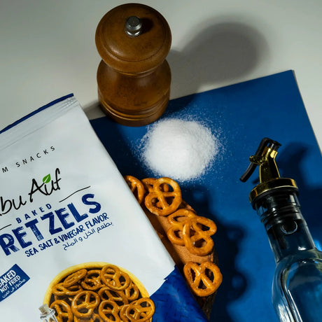 Pretzels black white pepper pack with seasoning props Elsouk