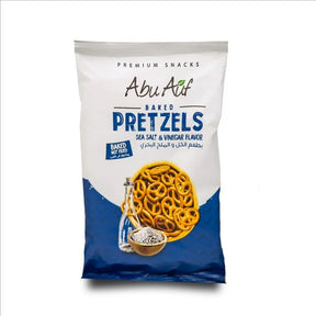 Abu Auf Baked Pretzels black and white pepper flavor pack from Elsouk