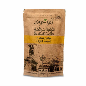 Abu Auf Shakk Coffee light roast plain front pack image from Elsouk