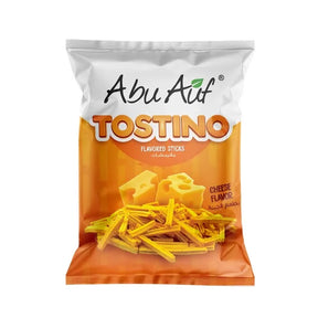 Abu Auf Tostino cheese taste pack front display from Elsouk