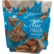 Herbed Qabalan Kaak fingers, crispy Middle Eastern breadsticks with herbs, served as a flavorful snack or appetizer.