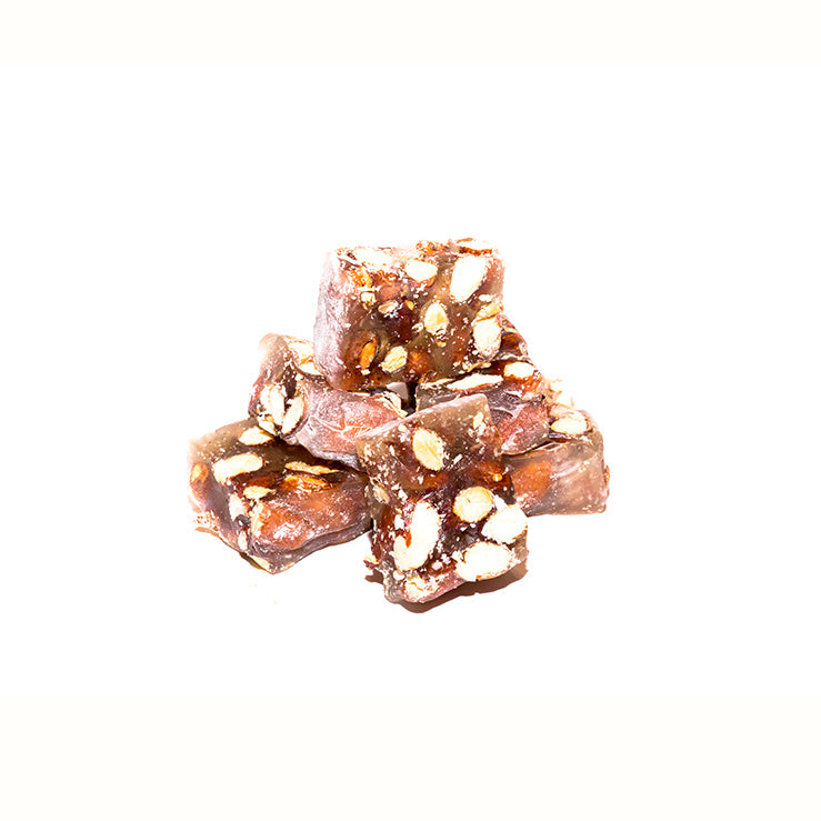 Malban with almonds by Master Delight, 1lb, showing a block of traditional Turkish confection with almonds in the image.