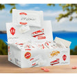 Sharawi Mastic Chewing Gum in a 350g package, showing the white, rectangular gum pieces and the brand label on the packaging.