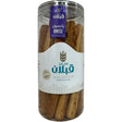 Qabalan bread sticks with anise, crispy baked snack featuring aromatic anise seeds in a clear, appetizing presentation.