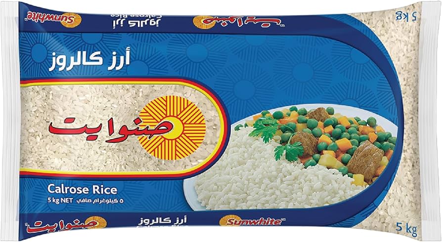 Premium Calrose Rice 5kg (ارز ابيض)