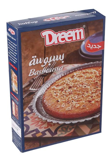 Dream Basboussa Mix 400g Elsouk helps you make sweet semolina cake easily

